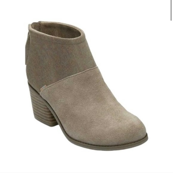 TOMS Lacy heeled ankle booties - Picture 2 of 5